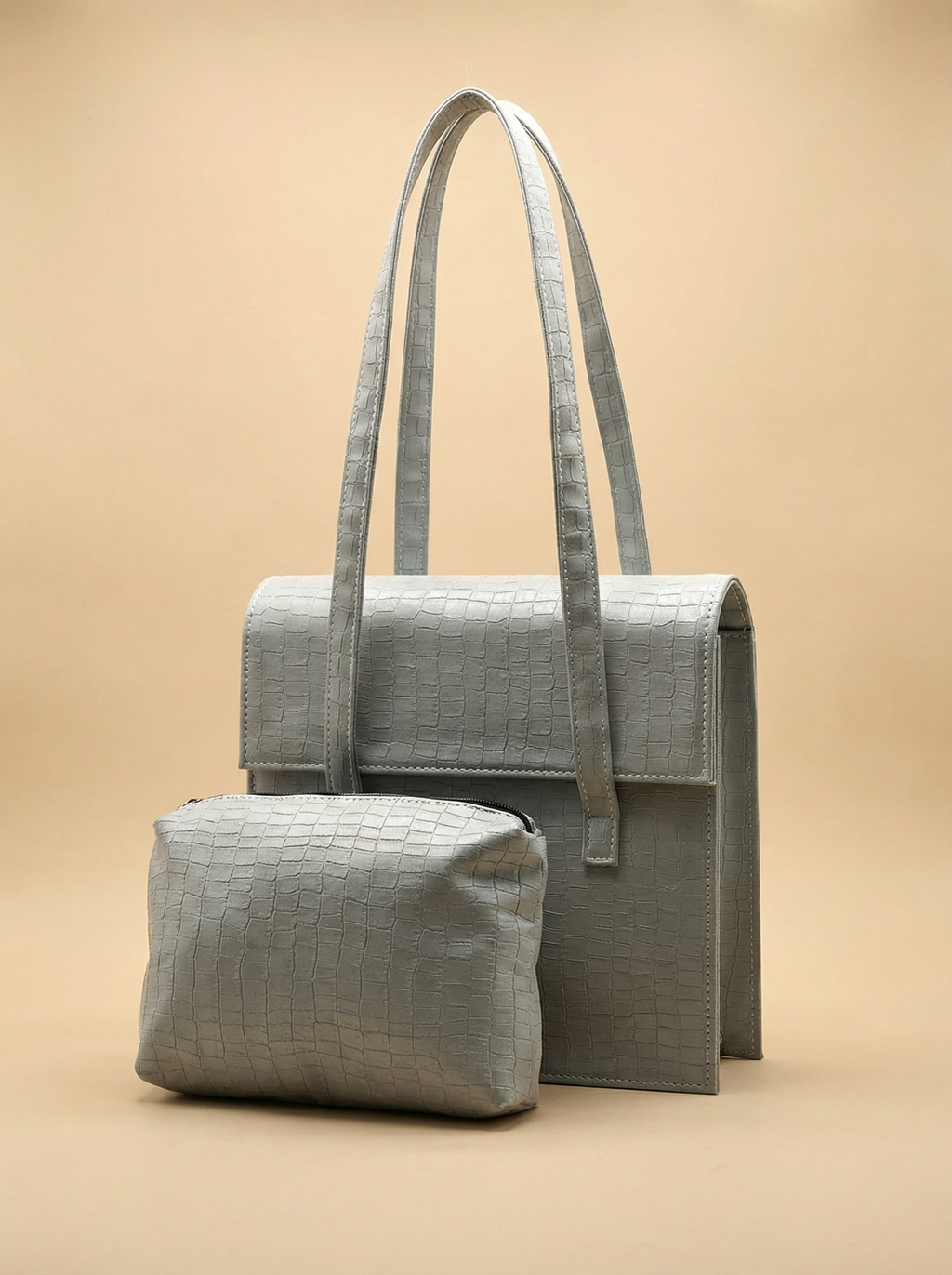 Demin Bag - Light Grey