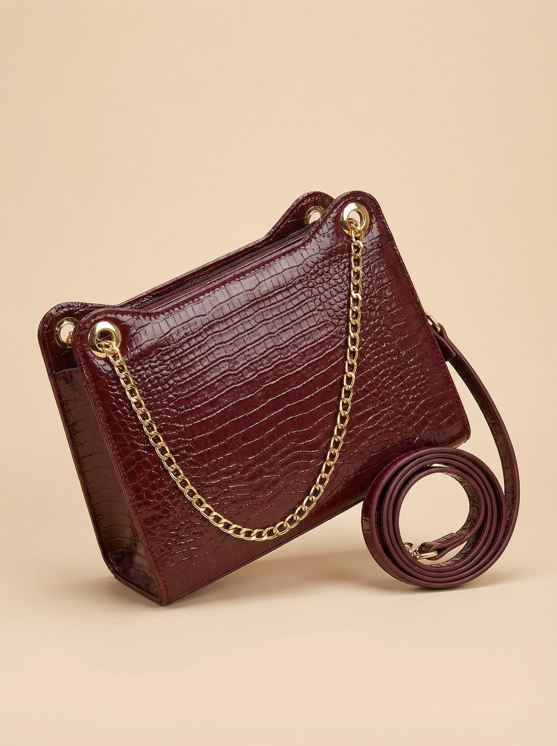 Belleza Crossbody Bag For Women - Maroon