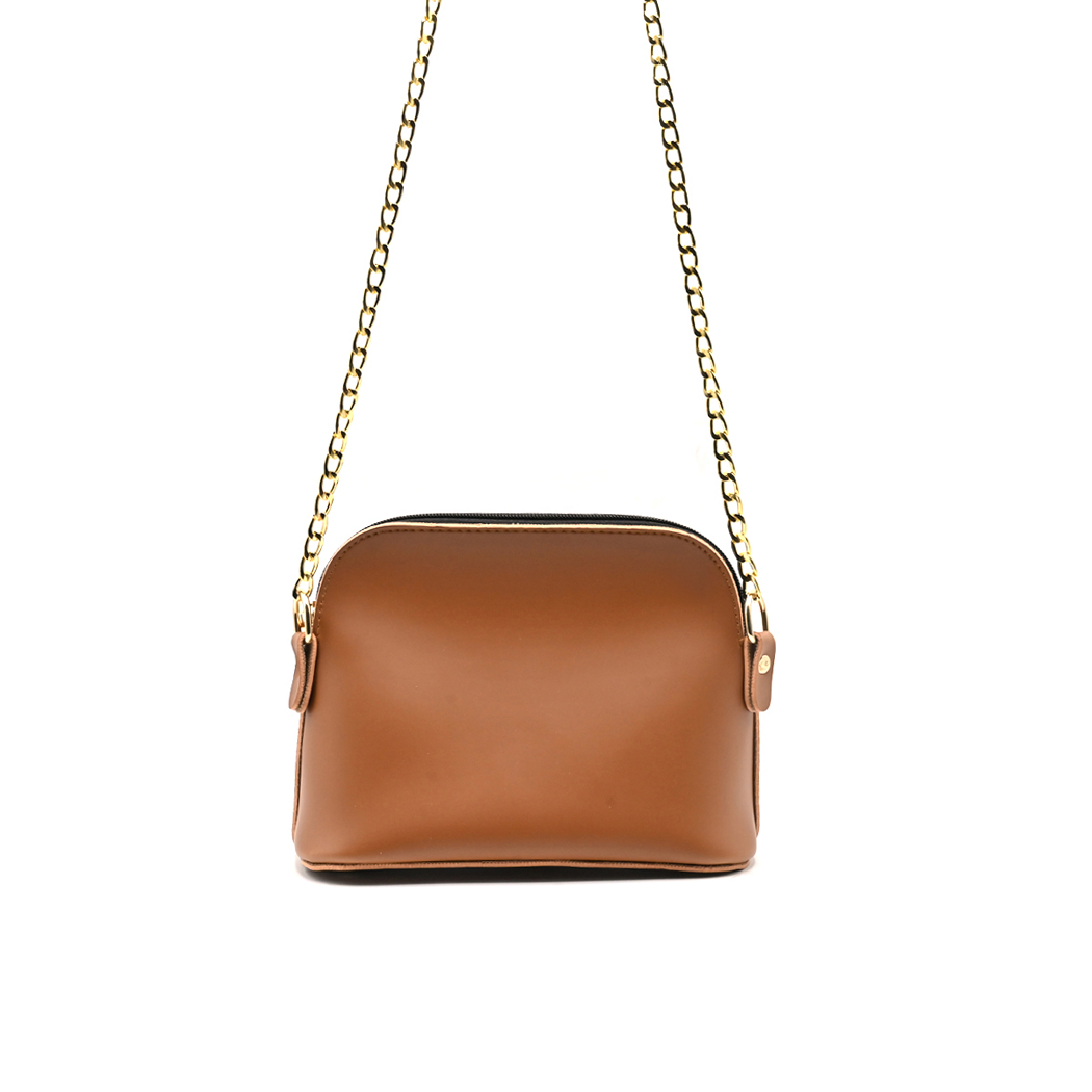 Christ crossbody chain Hand Bag - Brown