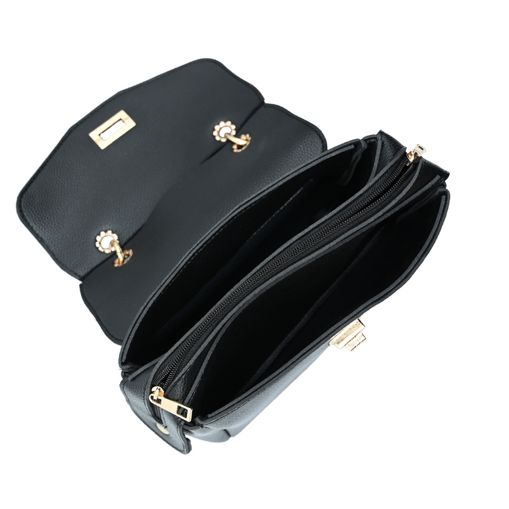 Modern Crossbody handbag_Black