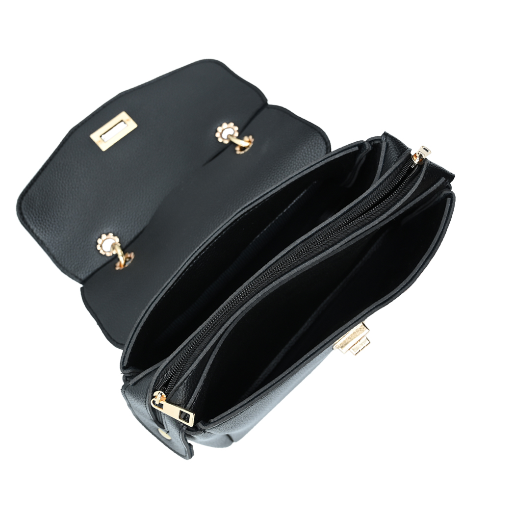 Modern Crossbody handbag_Black