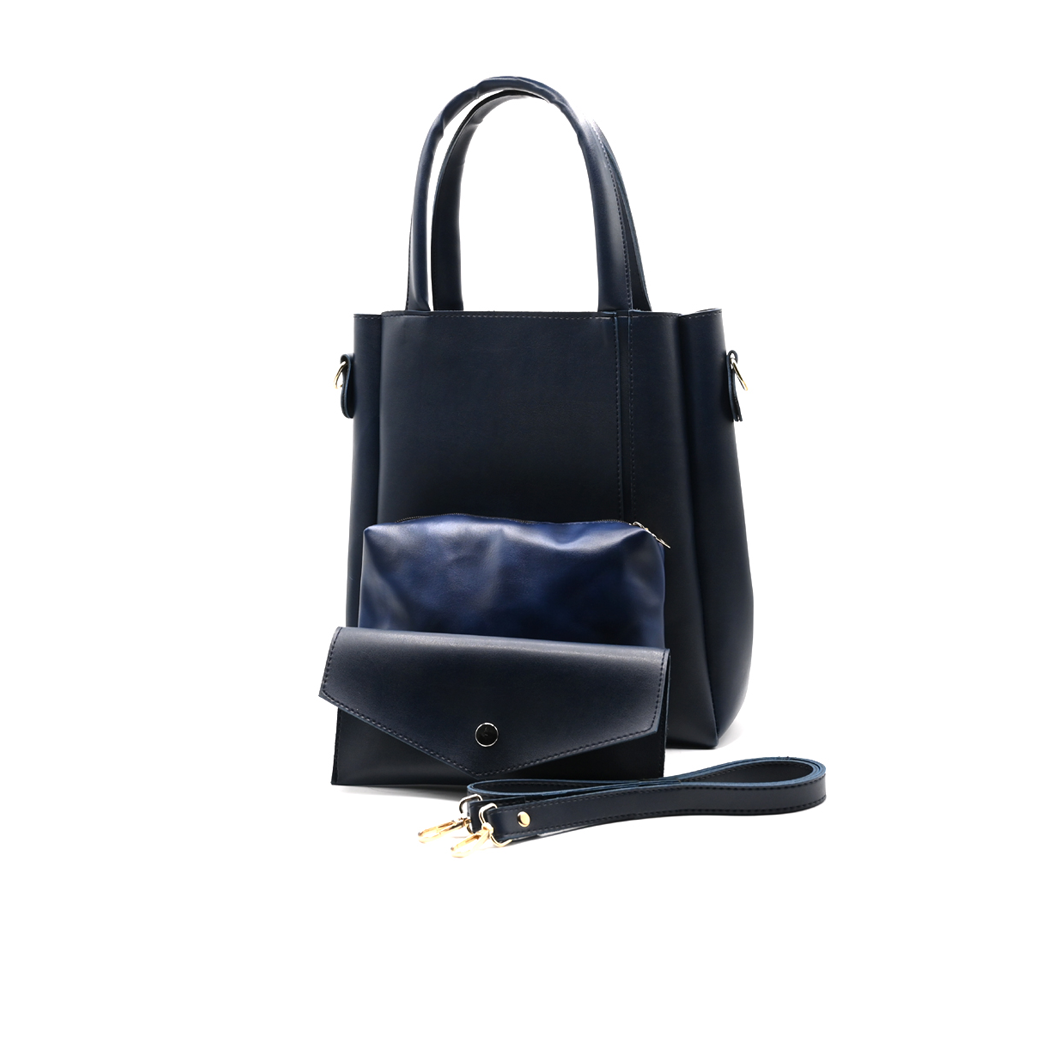 Urban Chic 4-in-1 Tote Bag Set – Navy Blue