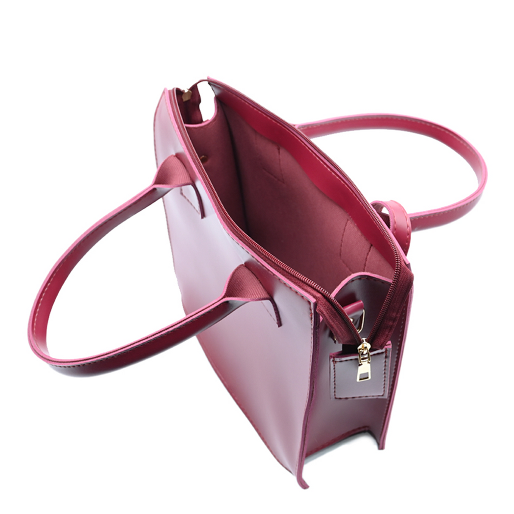 Clever set of 3 Bag Maroon