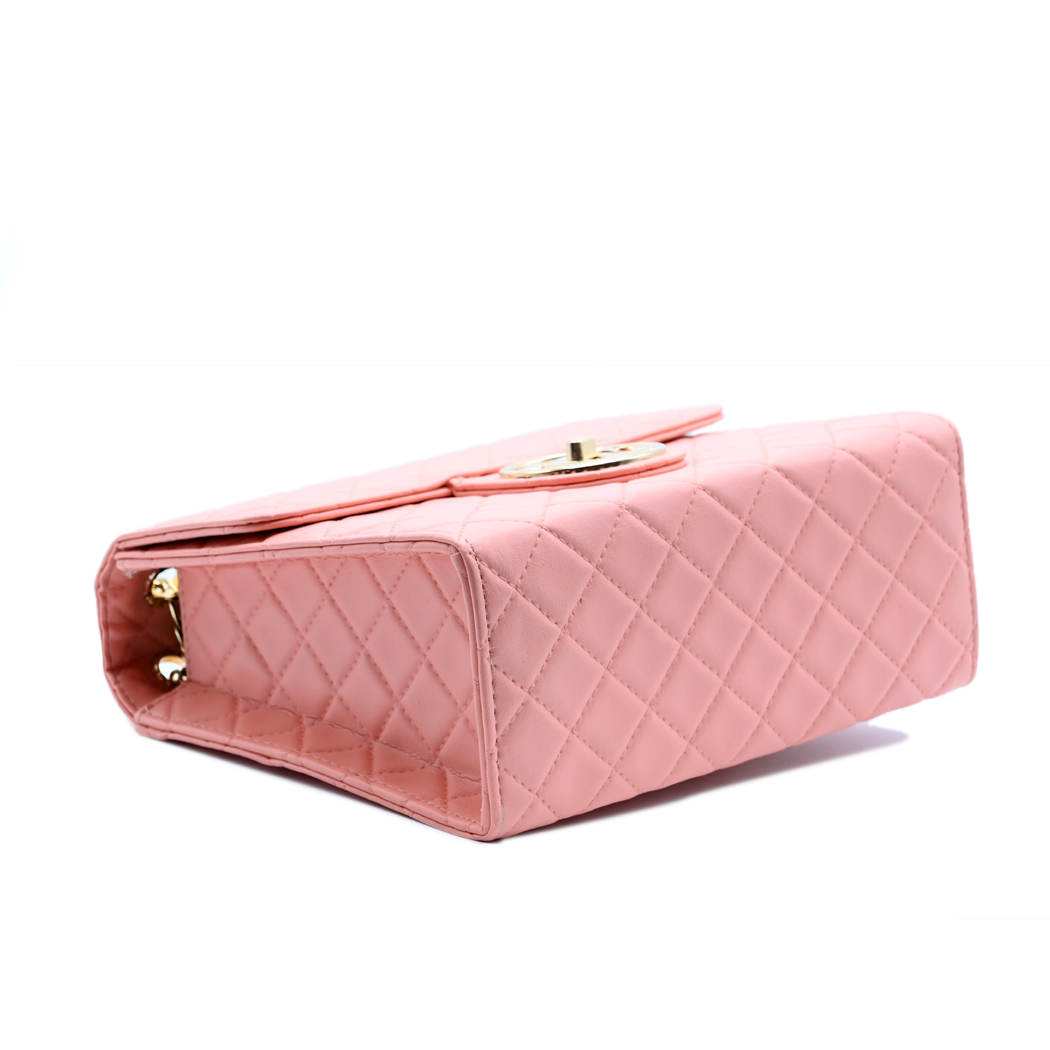 Trendy Chain Stylish Bag Pink