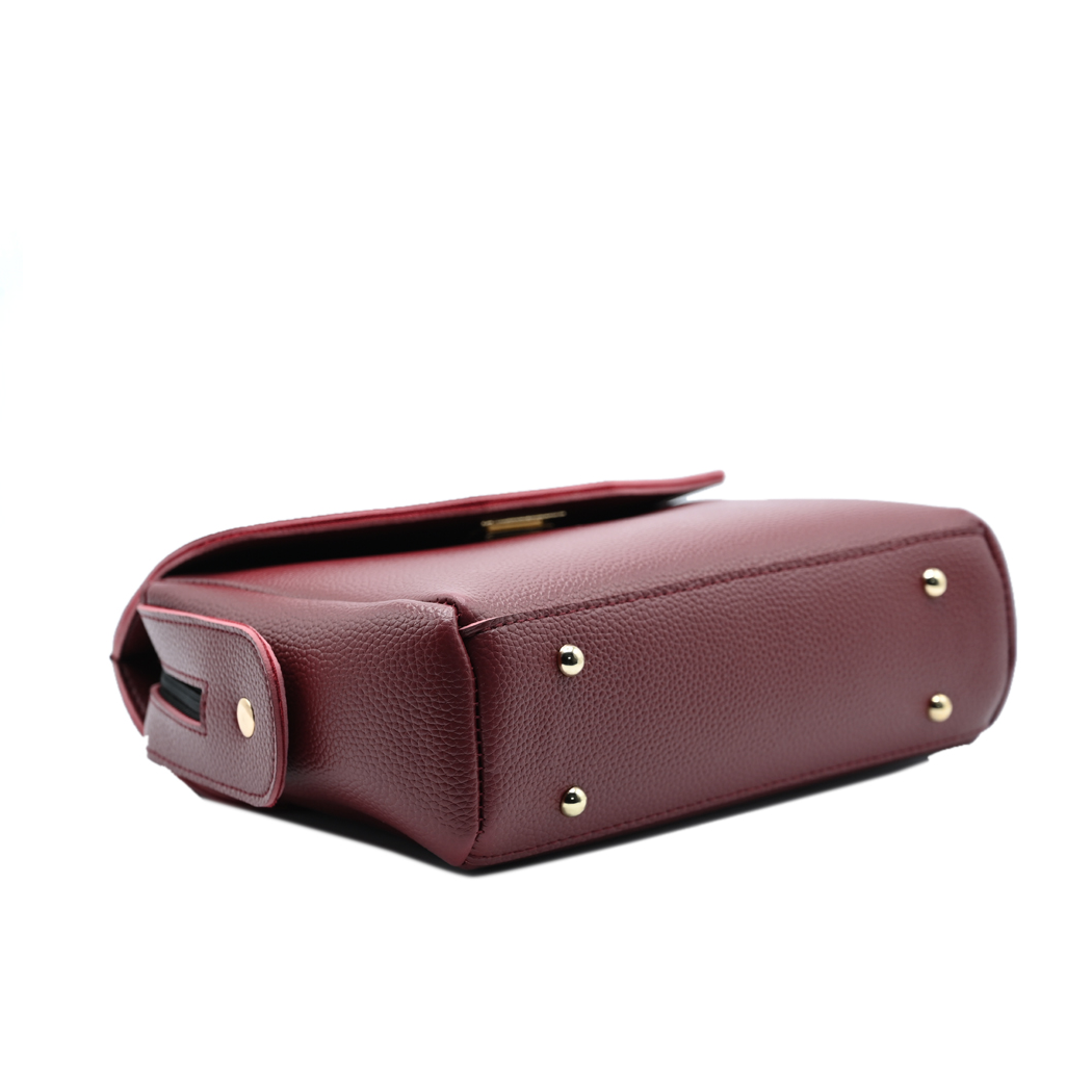 Modern Crossbody handbags_Maroon