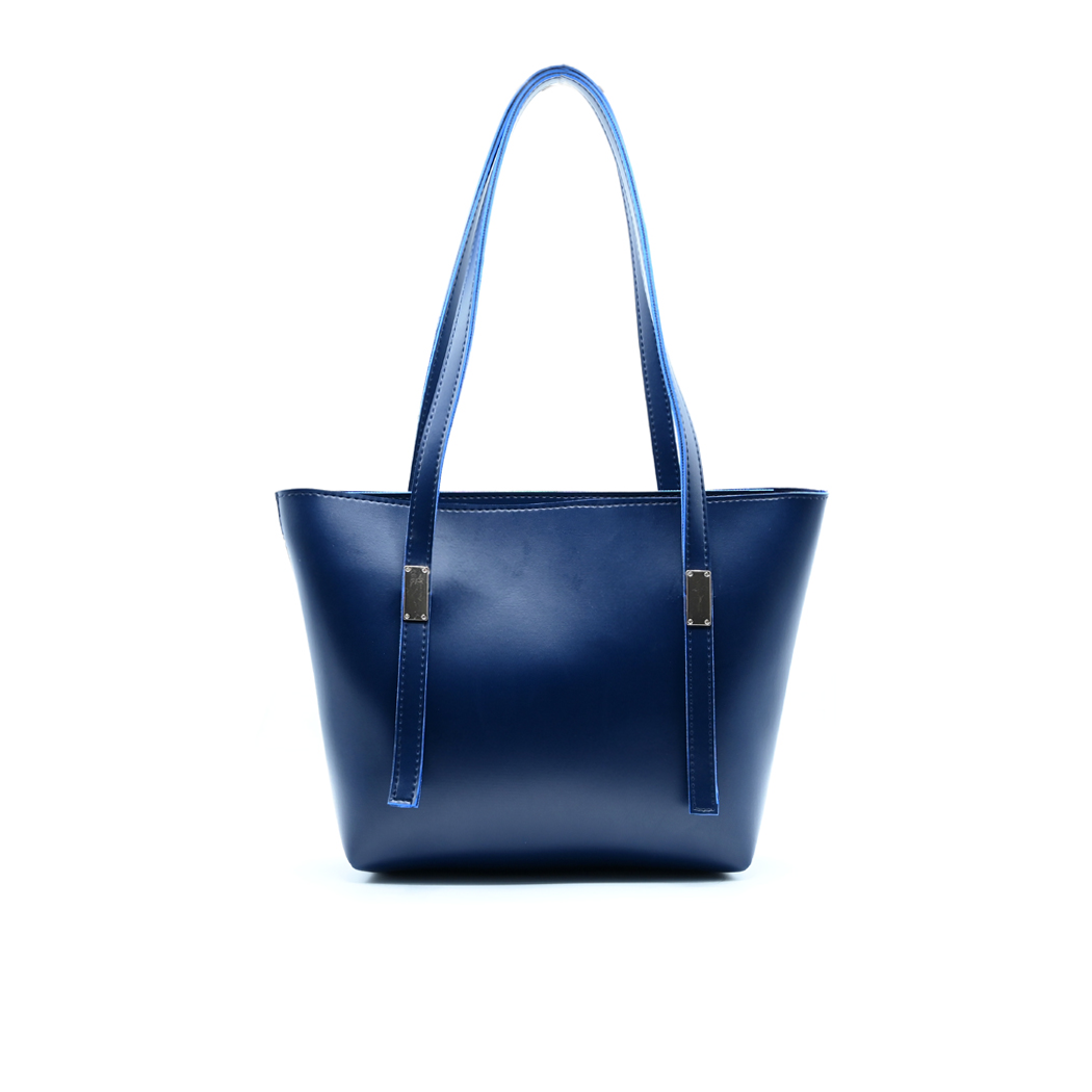 Grace Trio Handbag Set of 3 Navy Blue