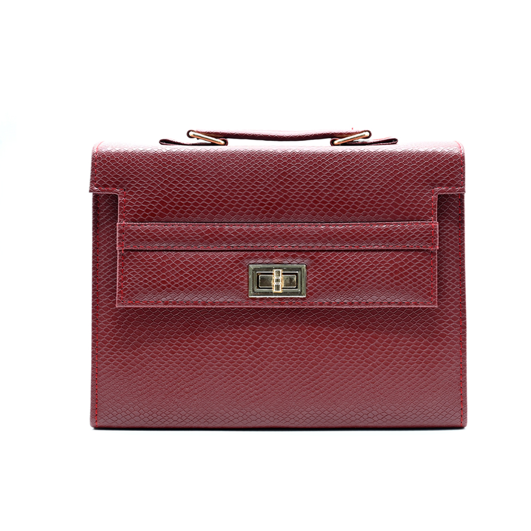 Claire Handbag For Women - Maroon