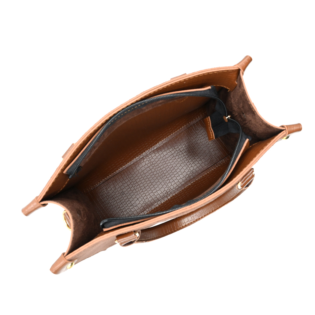 Brown Hobo Handbag for Women | Stylish PU Leather Ladies Bag in Pakistan