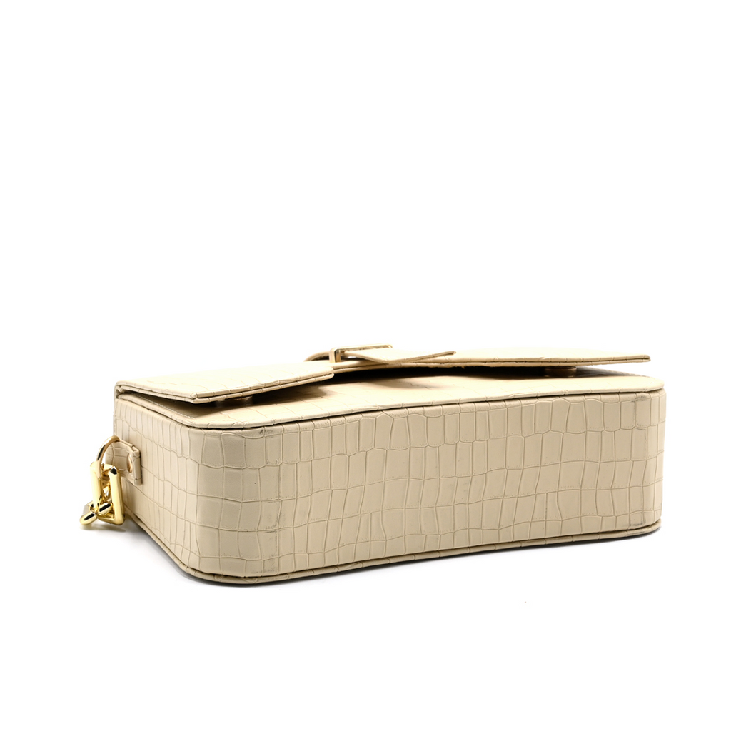 Sling Crossbody Bag - Light Grey