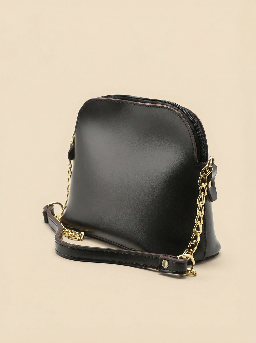 Christ crossbody chain Hand Bag - Black