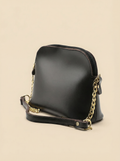 Christ crossbody chain Hand Bag - Black