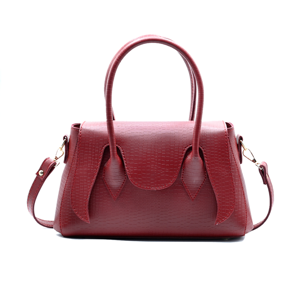 Seren Tote Satchel Handbag for Women – Maroon