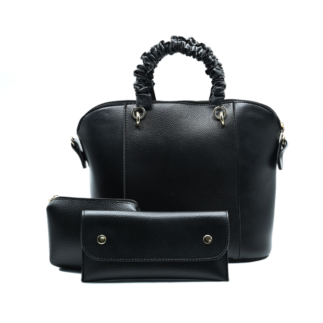 3 Piece Alore Tote Bag - Black