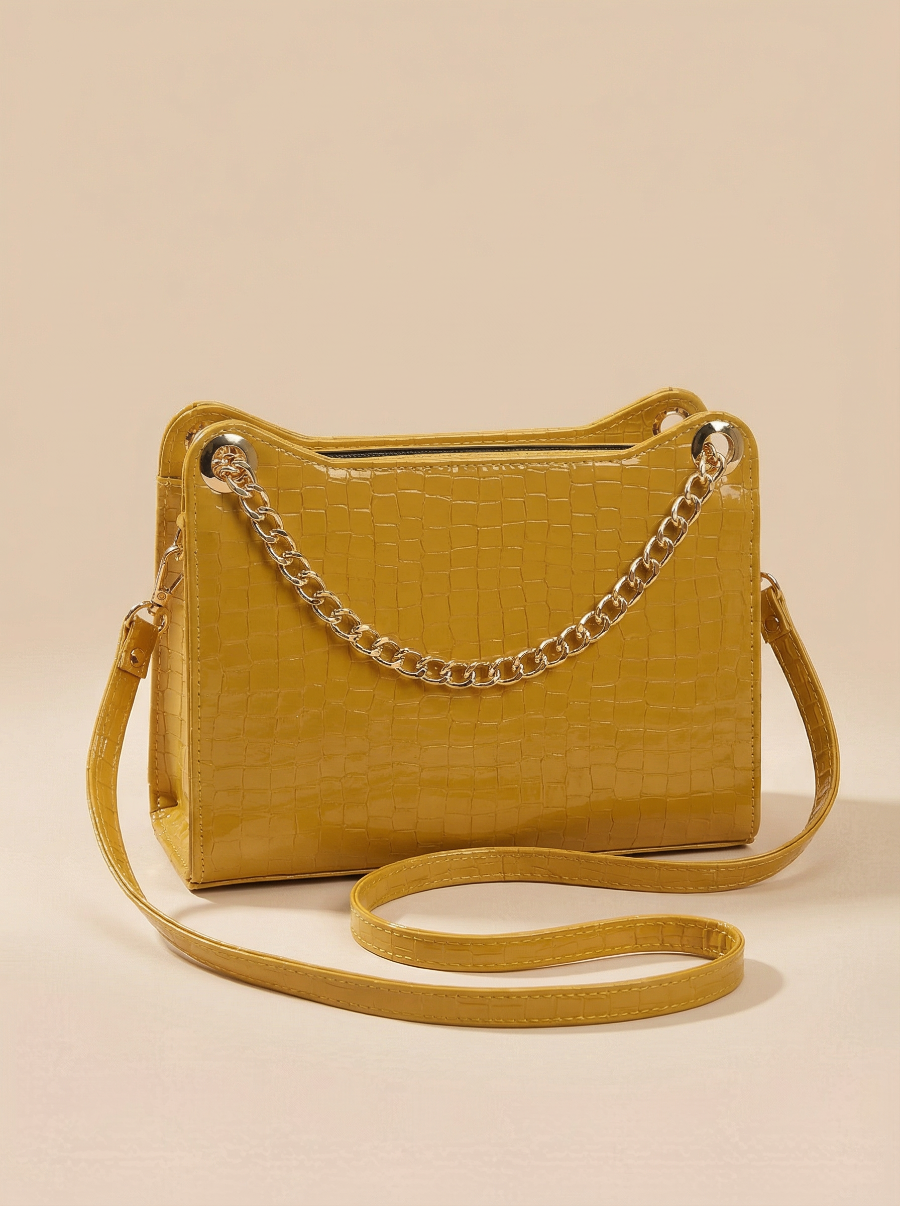 Belleza Crossbody Bag For Women - Mustard Yellow