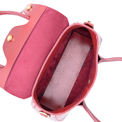 Seren Tote Satchel Handbag for Women – Maroon