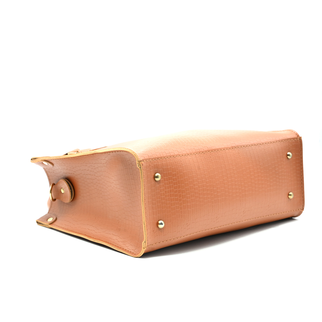 Tan Hobo Handbag for Women | Stylish PU Leather Ladies Bag in Pakistan