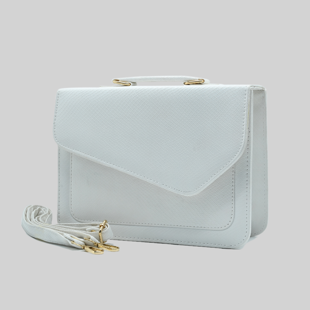 Reglan Crossbody Bag - White