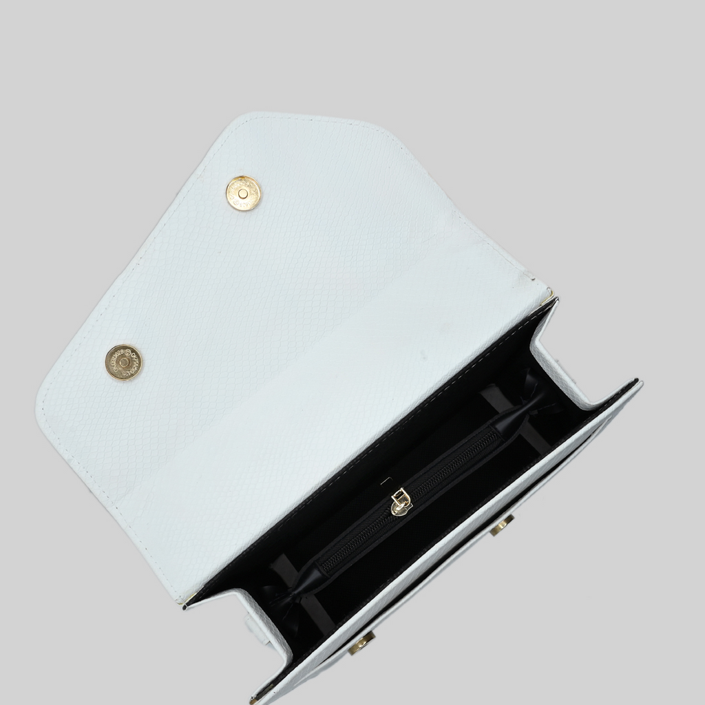 Reglan Crossbody Bag - White