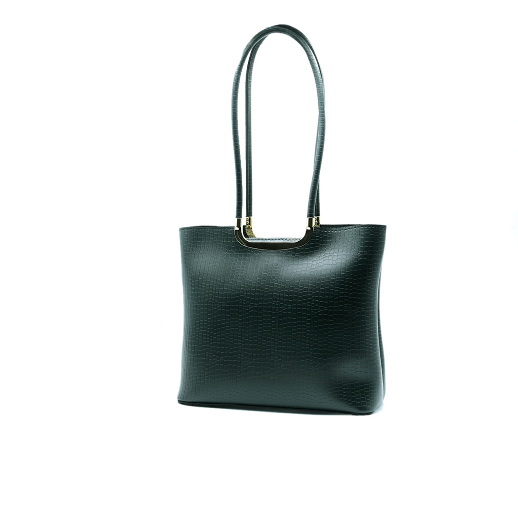 Metro Luxe Tote Set Olive Green