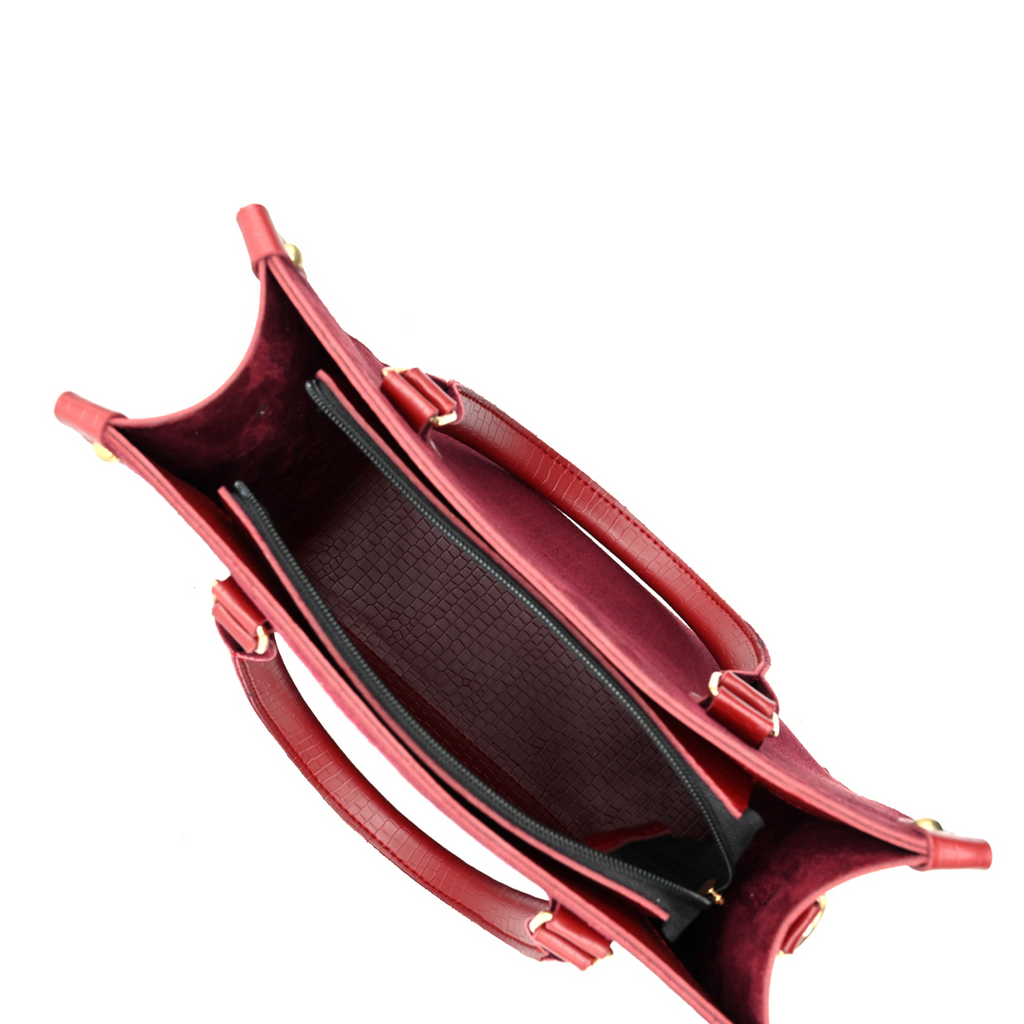 Maroon Hobo Handbag for Women | Stylish PU Leather Ladies Bag in Pakistan