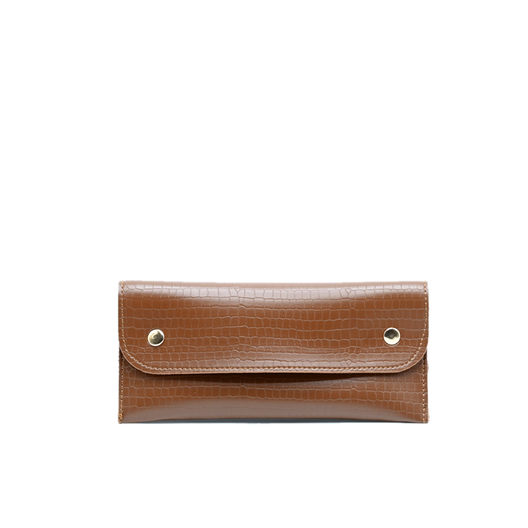 Metro Luxe Tote Set Brown