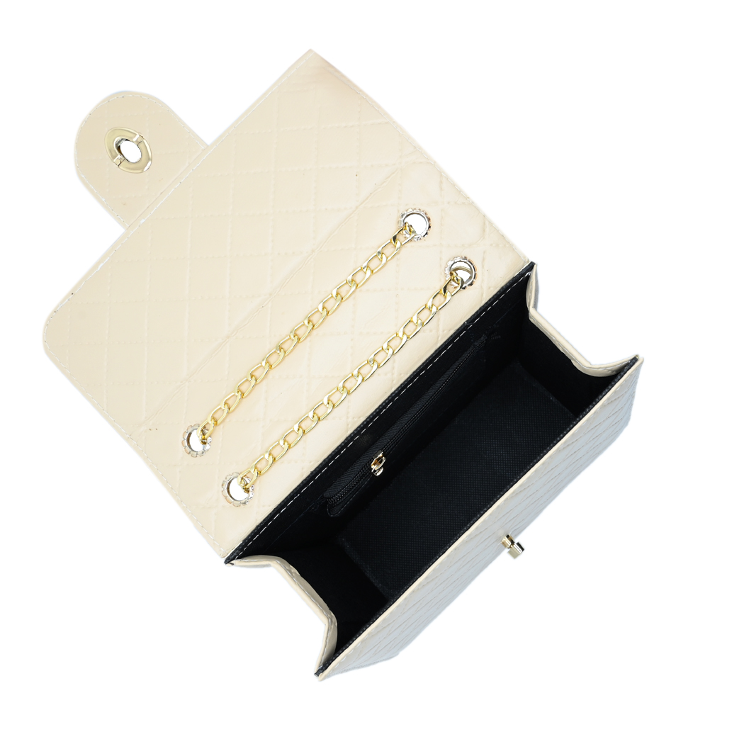 Trendy Chain Stylish Bag Camel