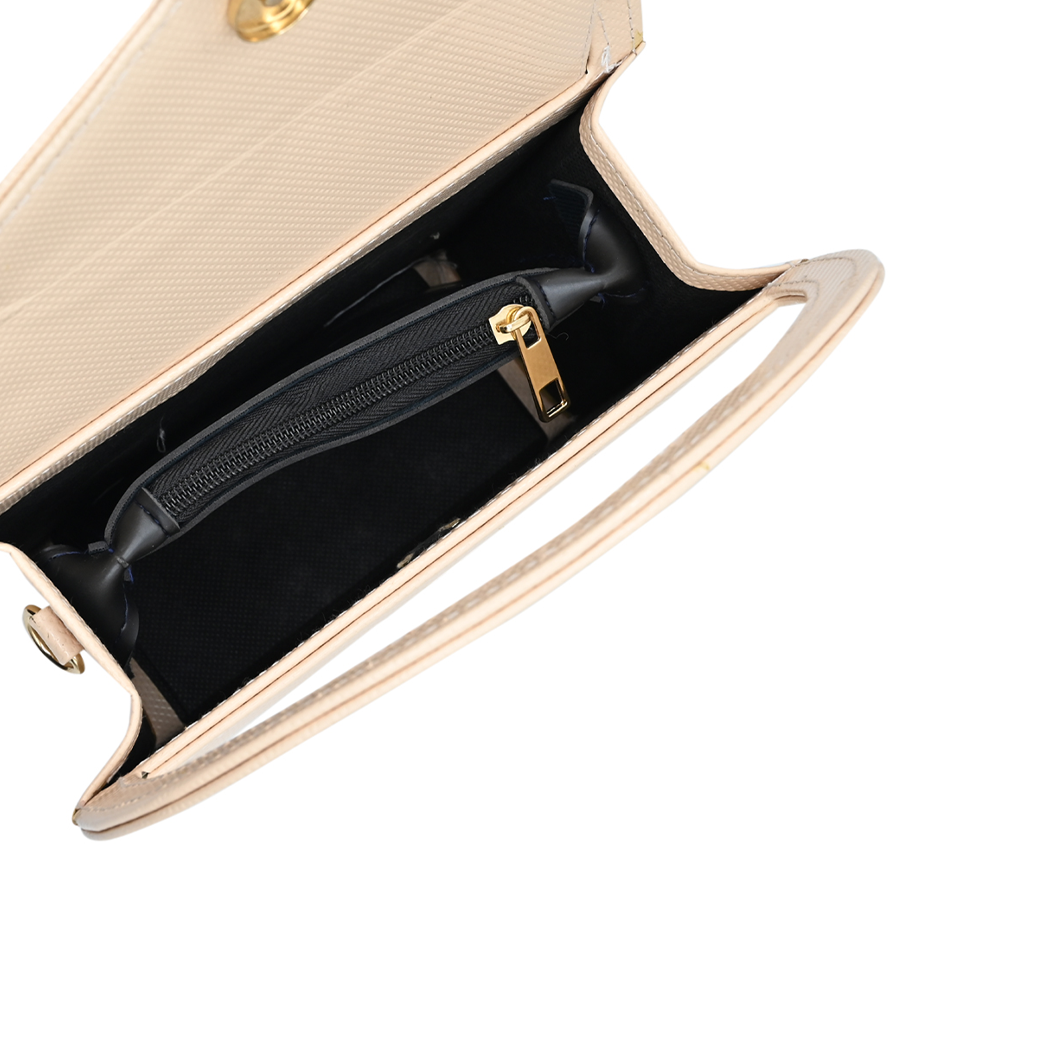 Afel - Cross Body Bag - Peach