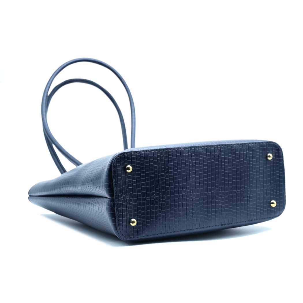 Metro Luxe Tote Set Navy Blue