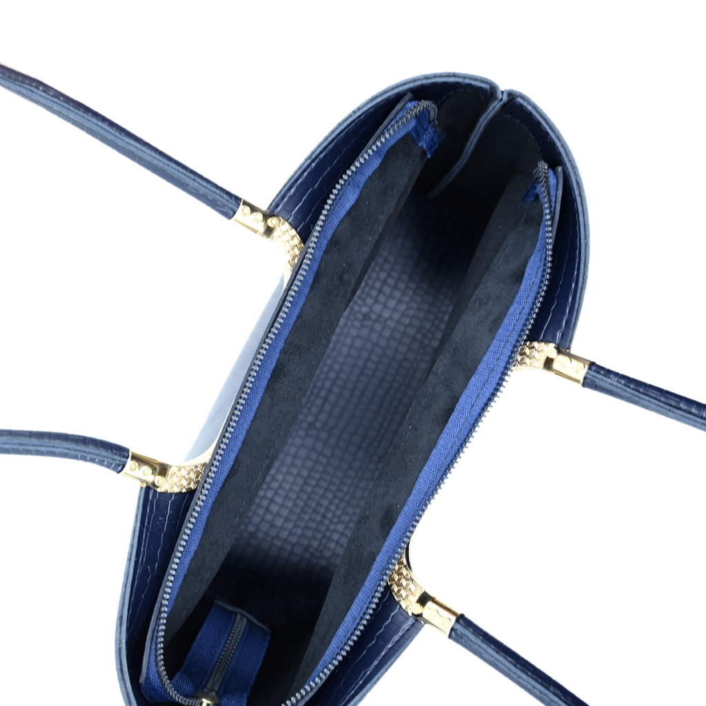 Metro Luxe Tote Set Navy Blue