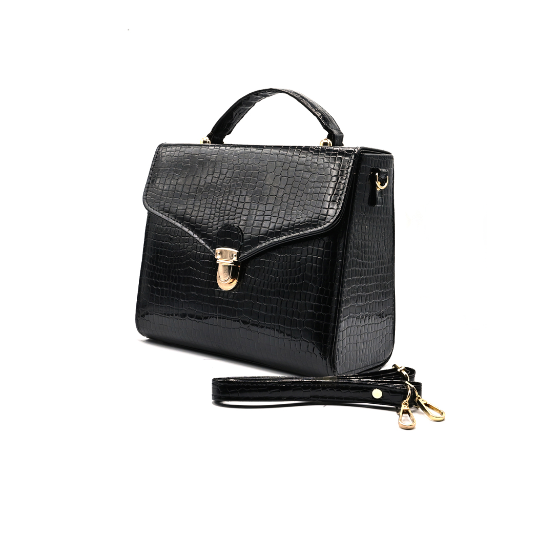 Alpine Cross Body Bag - Black