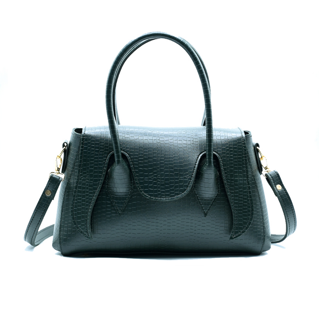 Seren Tote Satchel Handbag for Women – Olive Green