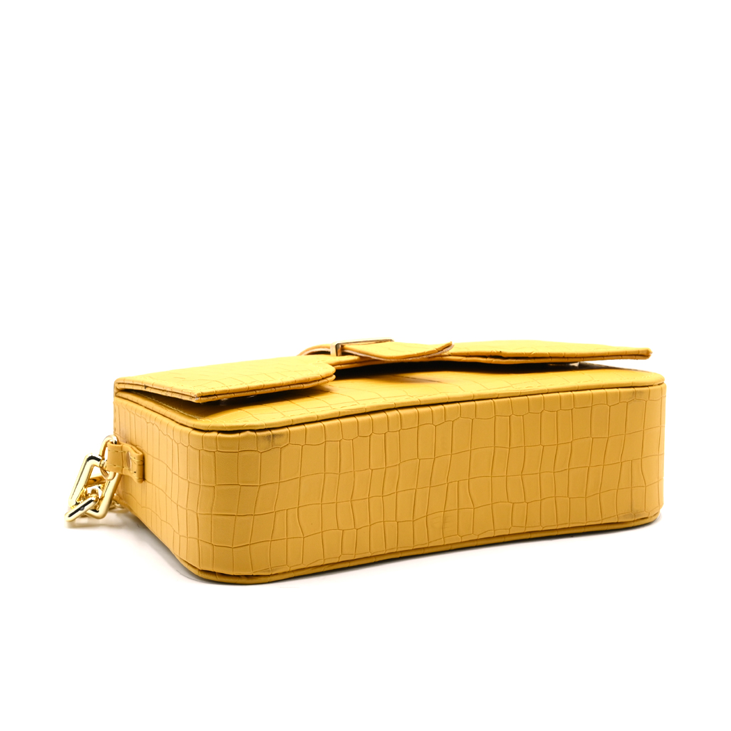 Sling Crossbody Bag -Yellow