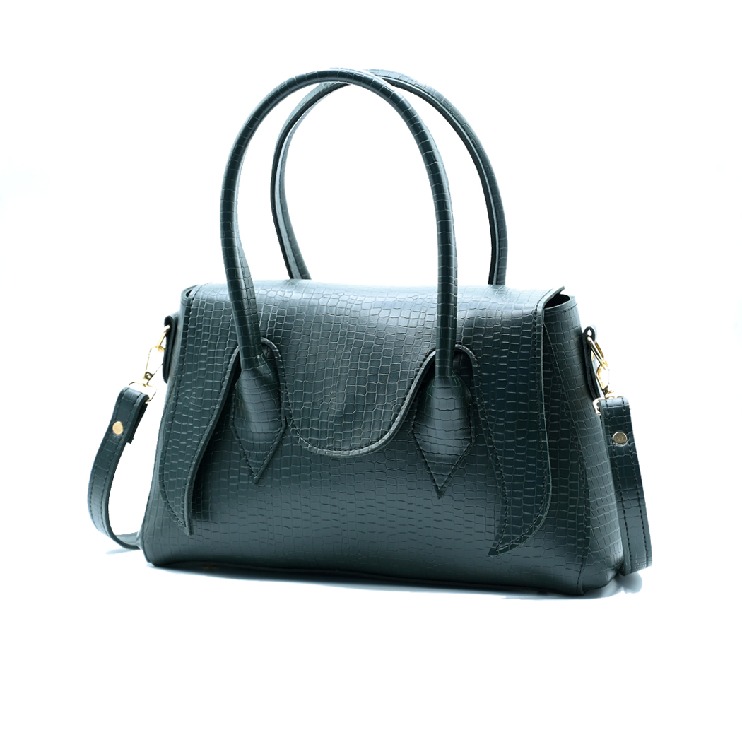 Seren Tote Satchel Handbag for Women – Olive Green