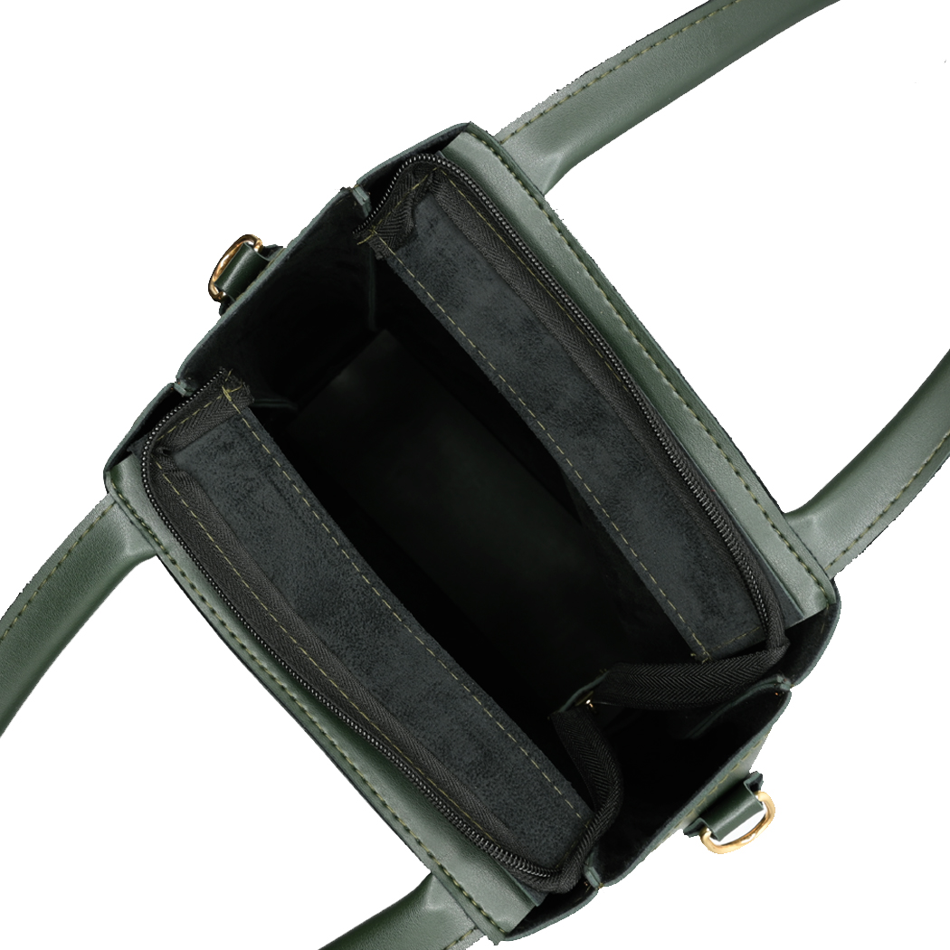 Urban Chic 4-in-1 Tote Bag Set – Forest Green