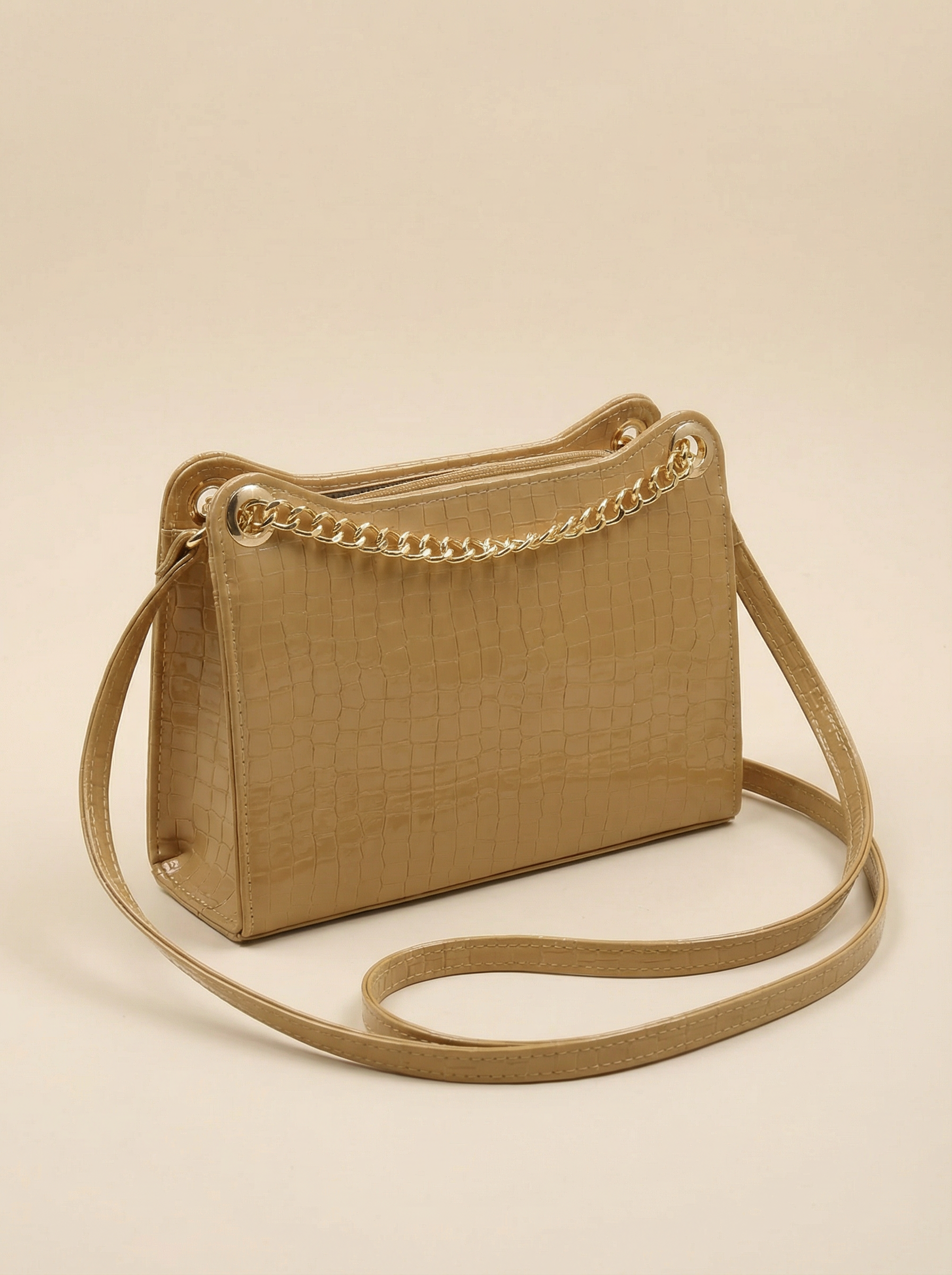 Belleza Crossbody Bag For Women - Skin Beige