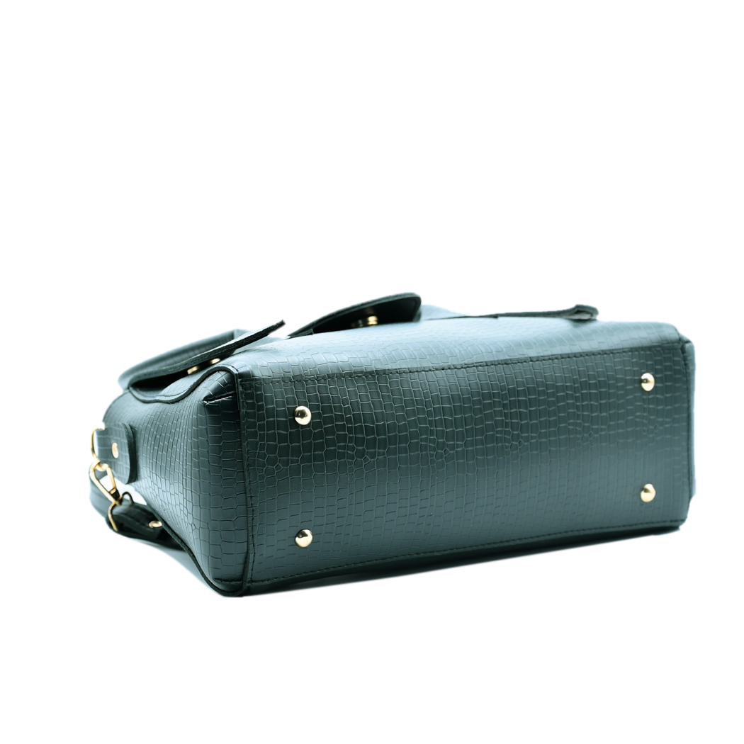 Seren Tote Satchel Handbag for Women – Olive Green