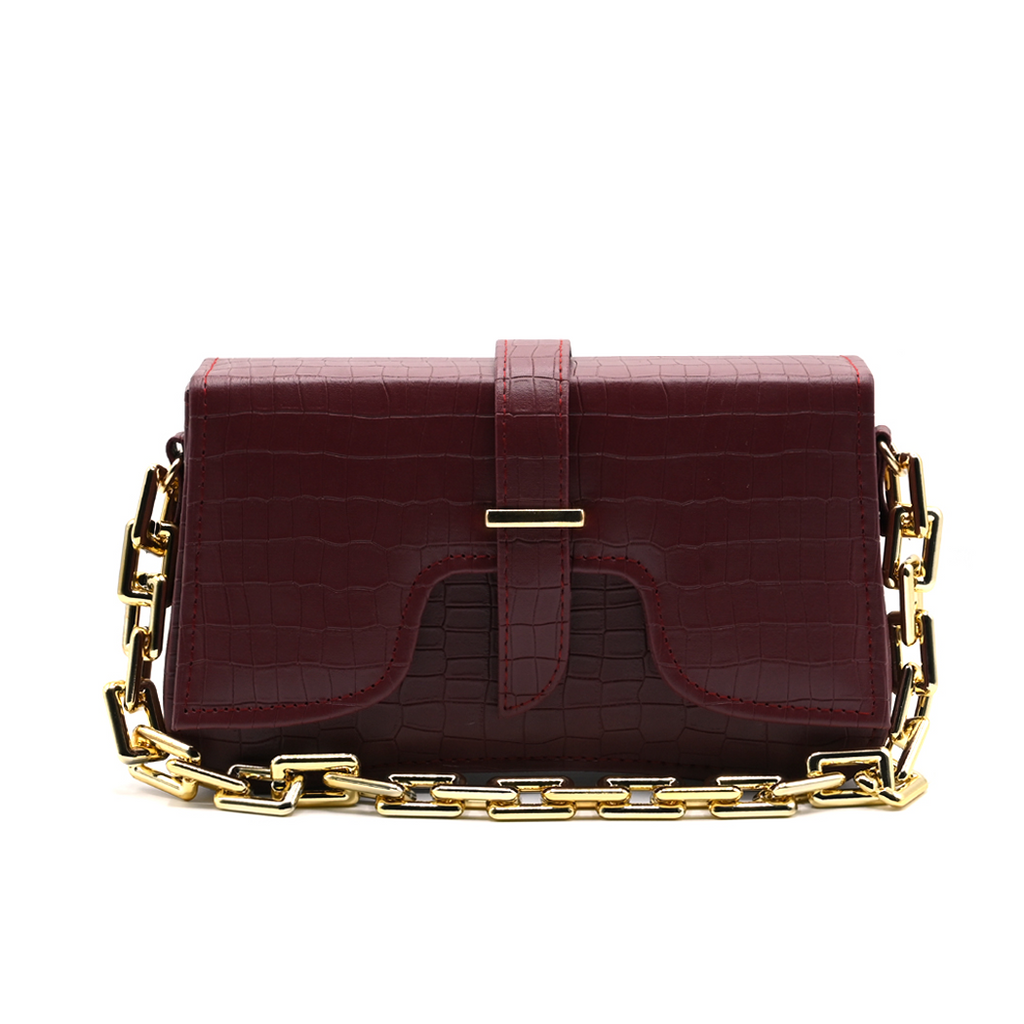 Sling Crossbody Bag - Mehroon