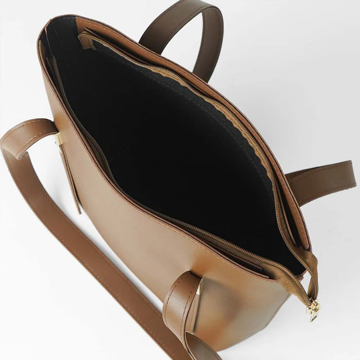 Grace Trio Handbag Set of 3 Brown