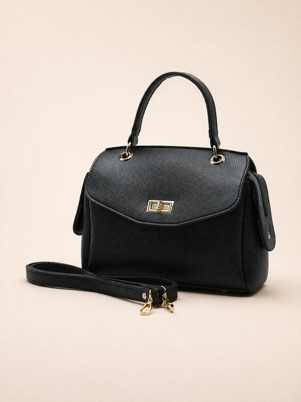 Modern Crossbody handbag_Black