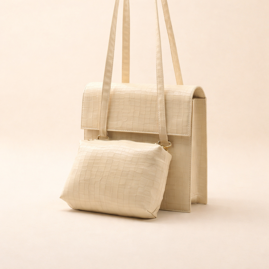 Demin Bag - Beige