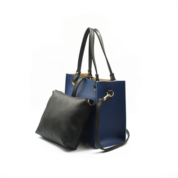 Mystique Handbag - Navy Blue