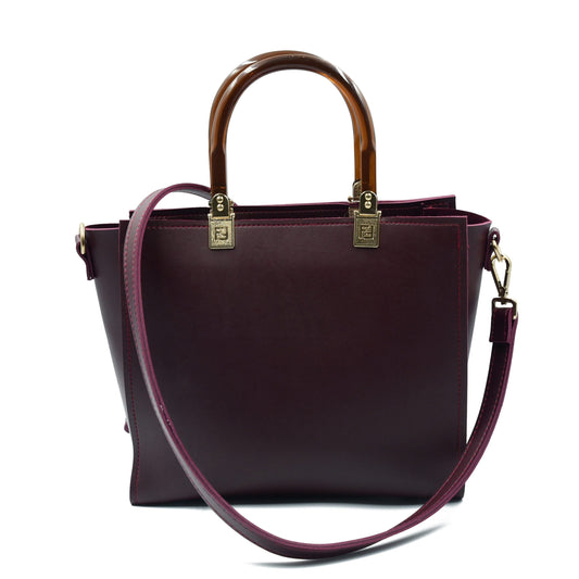 Gracea Tote Bag - Maroon