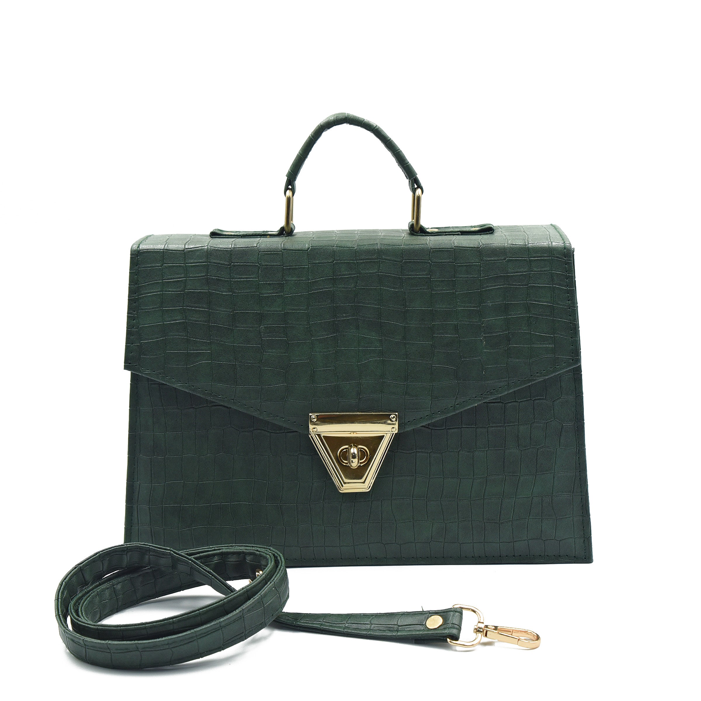 Quaint Crossbody Bag - Green