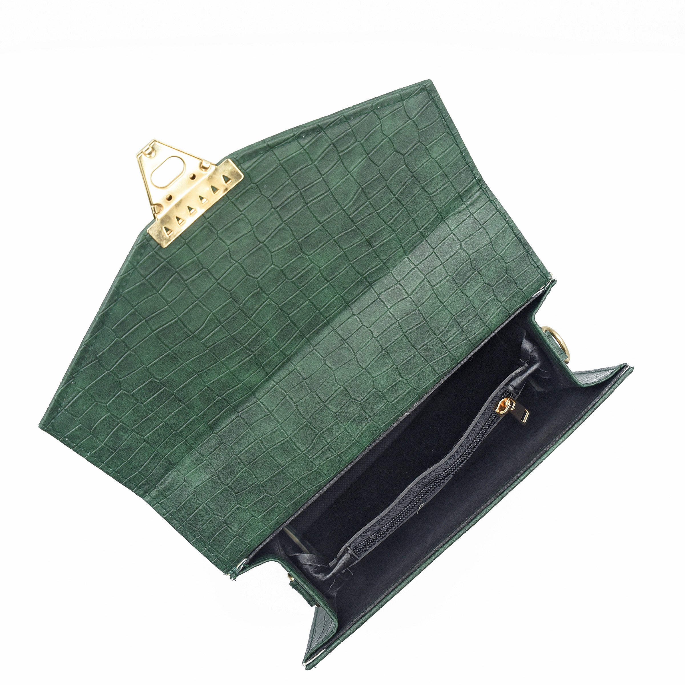 Quaint Crossbody Bag - Green