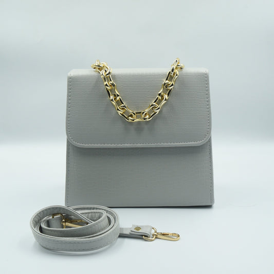 Clasique Handbag - Grey