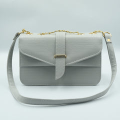 Stylisha crossbody chain bag - Grey