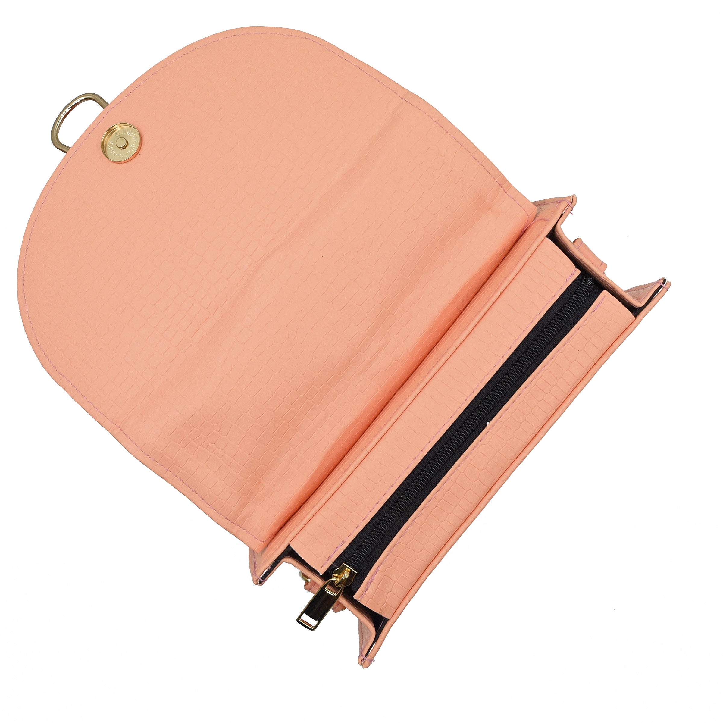 Eterna Crossbody Bag - Peach