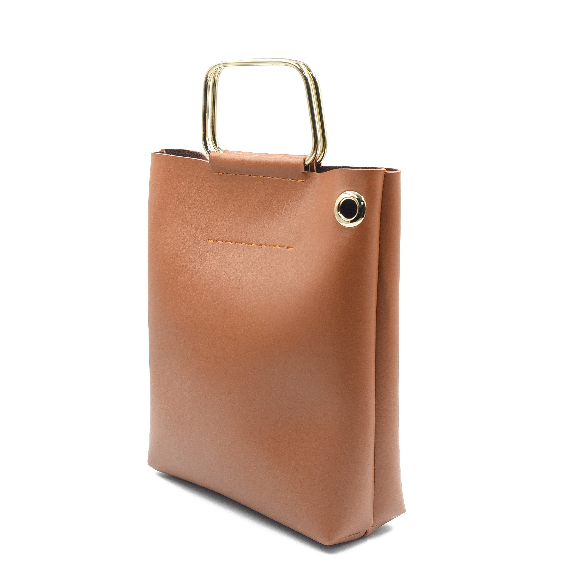 Finesse Top Handle Bag - Tang