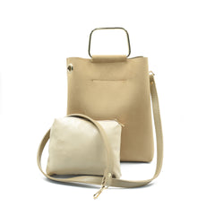 Finesse Top Handle Bag - Skin Suede