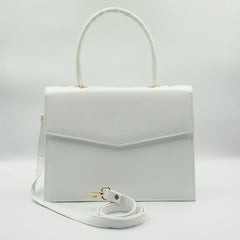 Statique Handbag For Women - White